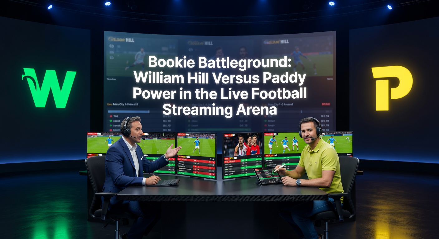 Paddy Power mobile screen showing a live Premier League stream with dynamic odds updates and promotional overlays